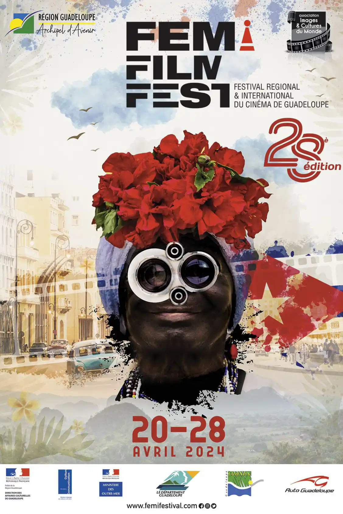 Affiche officiel du Festival FEMI 2024
